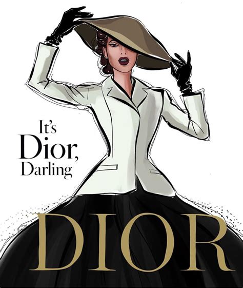 dior art lady dior|Dior drawings.